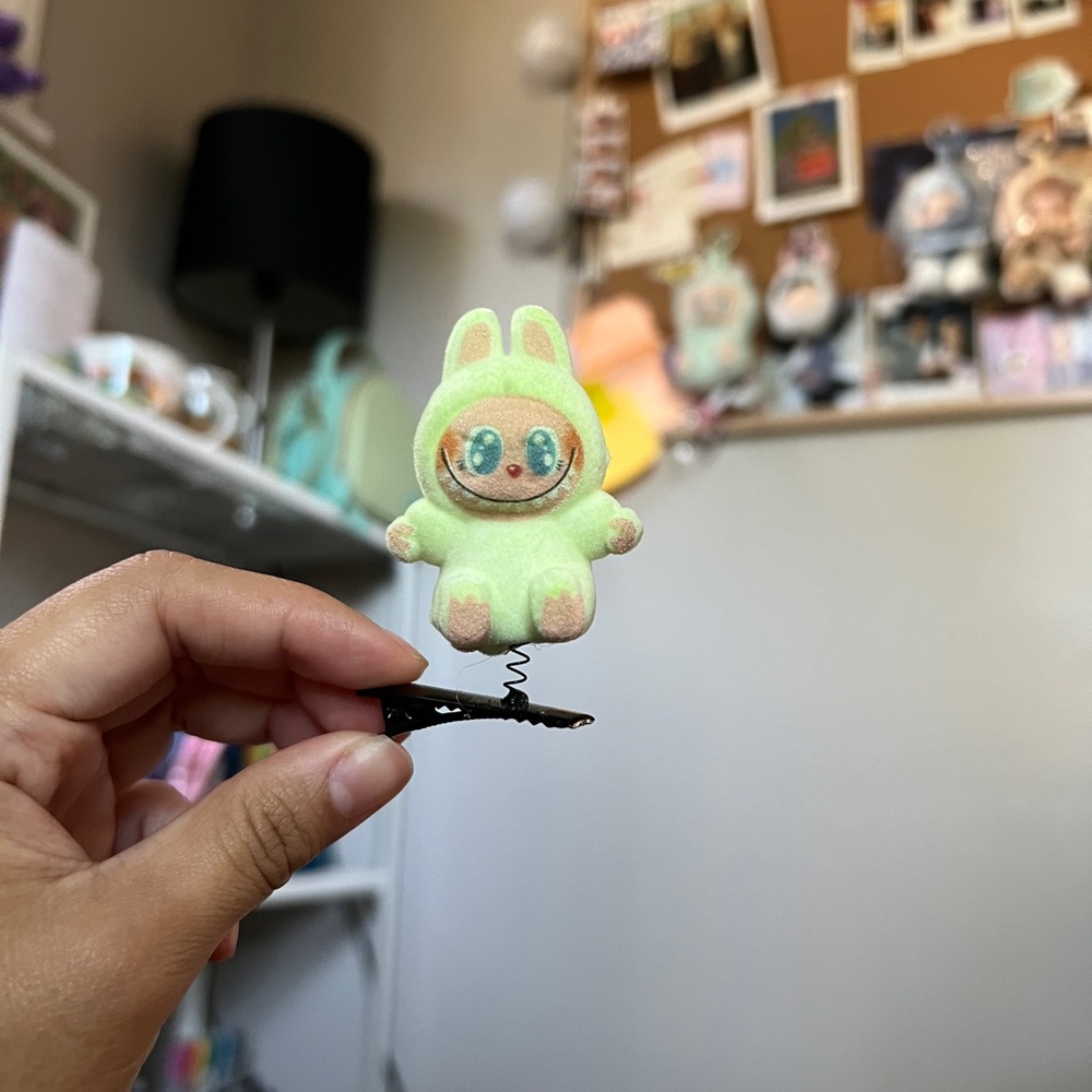 Labubu Inspired Hair Clips